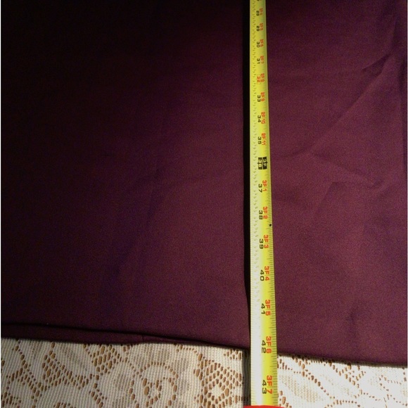 NEWT ELOQUII PLUM SCUBA DRESS SIZE 16 FLARE BELL SLEEVES ( plus size ) - Picture 12 of 15